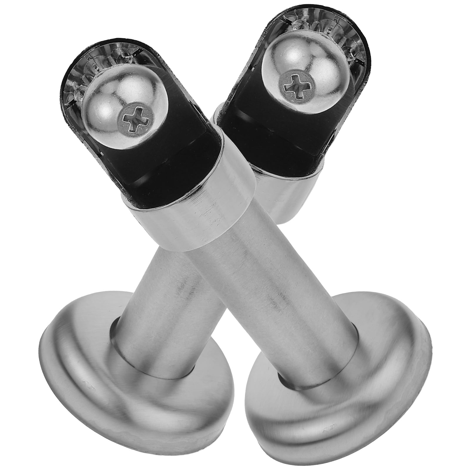 2 pcs Public Restroom Partition Fittings Toilet Partition Support Feet