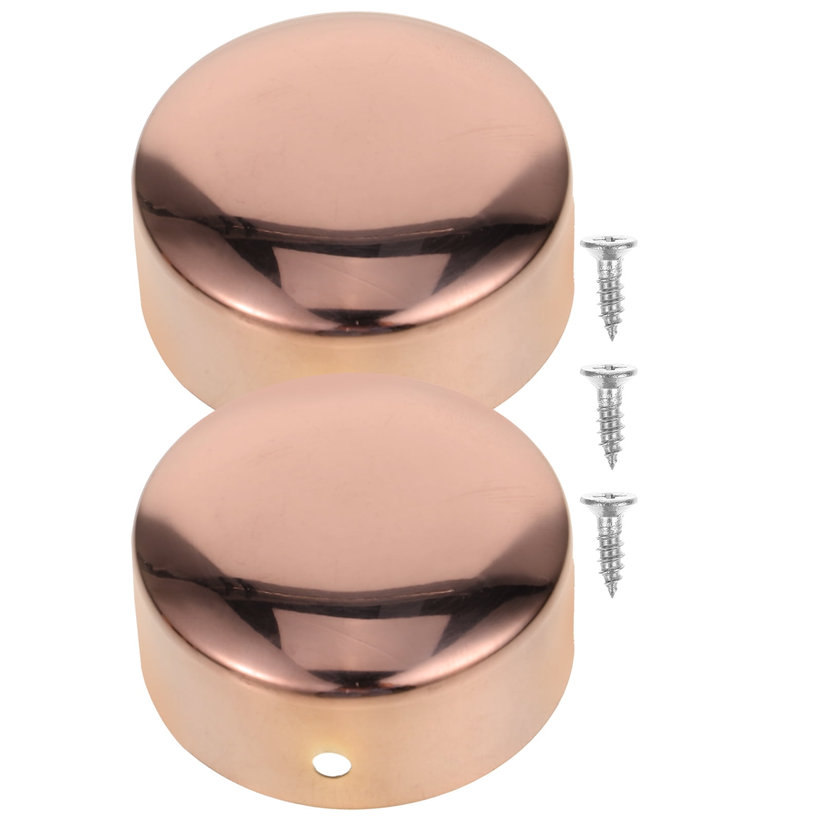 2 pcs Stainless Steel Handrail End Caps Handrail End Covers Stair