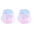 thumbnail image 1 of 2-Pack Trendy Tie-Dye Bucket Hats for Men and Women, Lightweight Fisherman Sun Caps, Outdoor Beach Headwear, 1 of 7