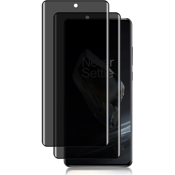2 pcs Tempered Glass Compatible with OnePlus 12 5G Privacy Screen Protector [Anti-Spy] [Anti-Scratch] [9H Hardness] Tempered Glass for OnePlus 12 5G