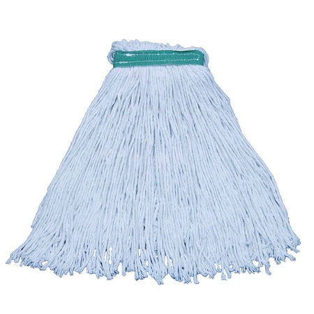 2 pcs,Unitex Terminator Rayon Finish Mop, White, Medium, 16 oz
