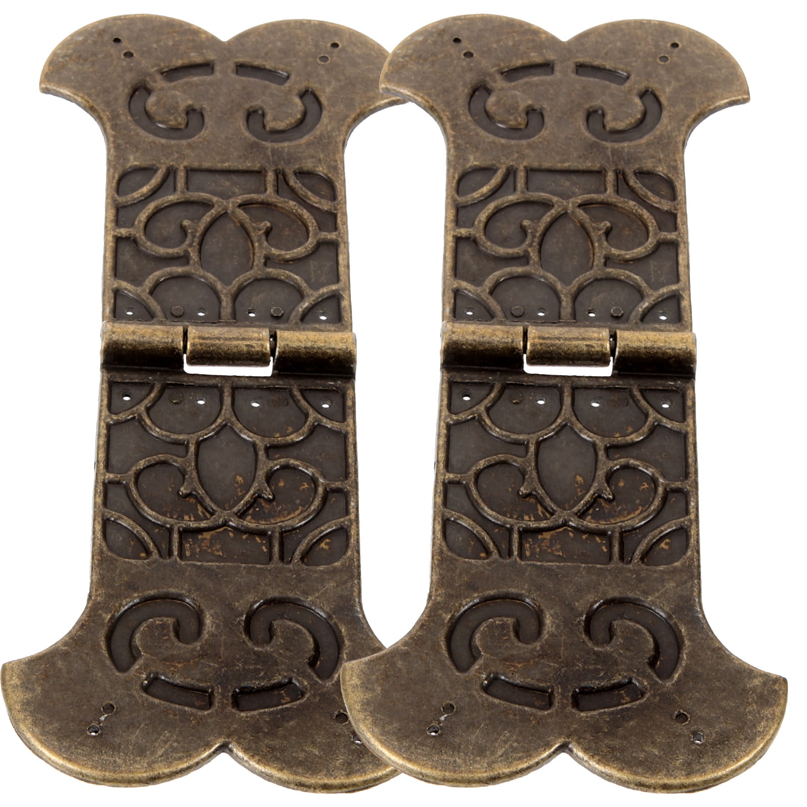 2 pcs Vintage Hinges Wooden Boxes Hinges Small Metal Hinges Decorative