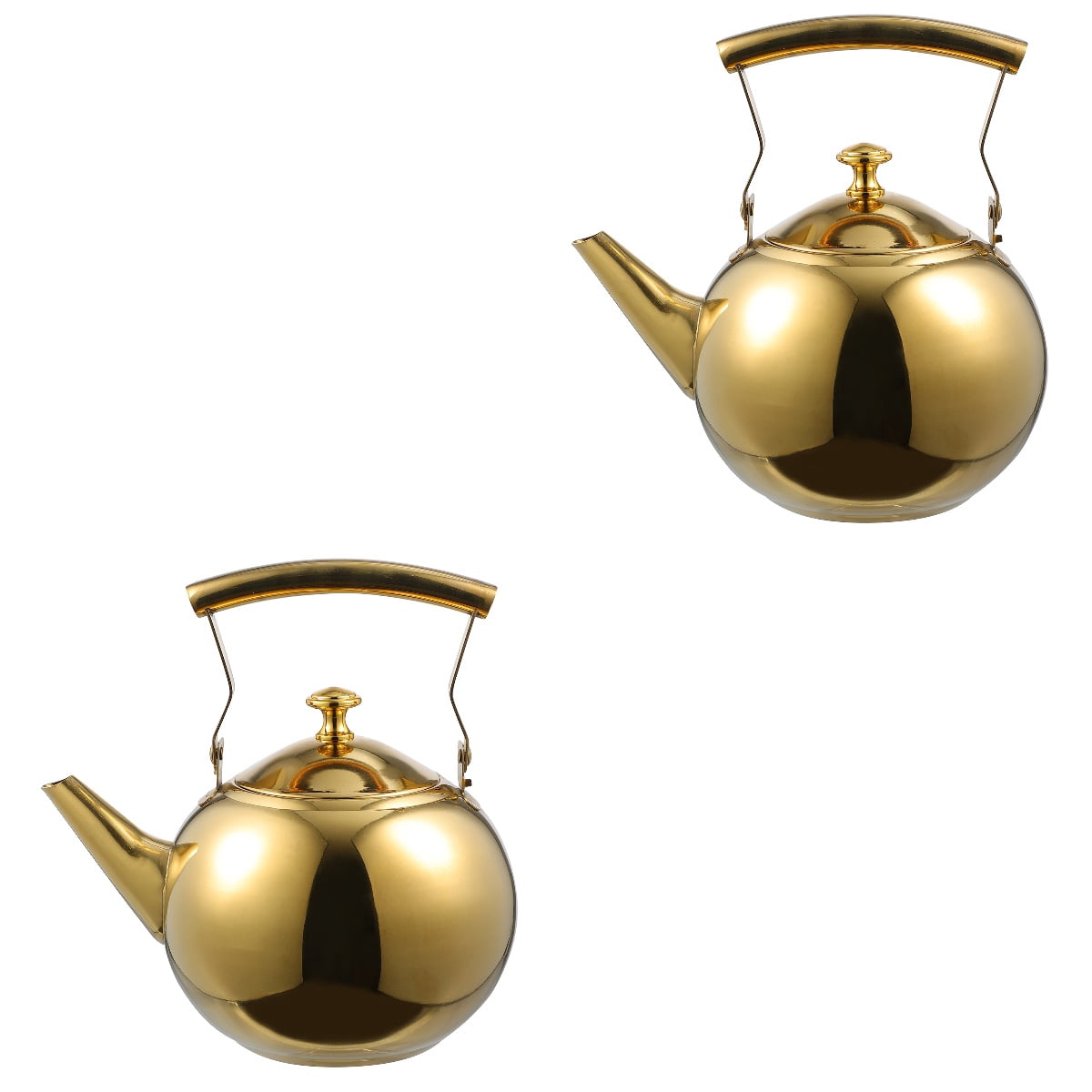 2 pcs  Water Boiling Tea Pot Induction Cooker Teapot with Filter Home Tea Kettle