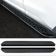 2 pcs fit for Ford Explorer 2016-2019 Running Board Side Step Nerfbar Aluminium Black with Brackets