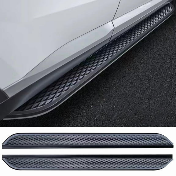 2 pcs fit for chevy Equinox 2018-2025 Running Board Aluminium Side Step accessories Nerf bar (with Brackets) black scale
