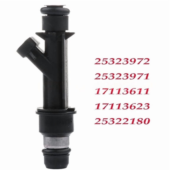 2 pcs fuel injector 25323972 25323971 25347576 17113623 2532218017123966
