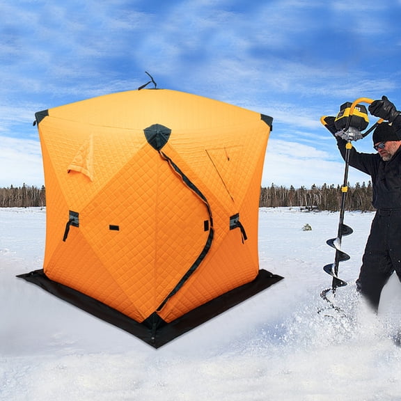 2-person Portable Ice Fishing Tent Thermal Ice Fishing Tent For Winter Camping
