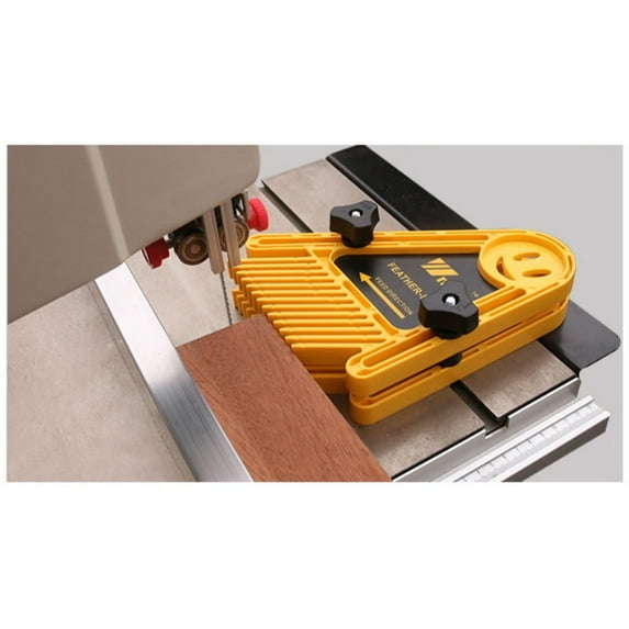 2-piece Feather Board, Loc Board, Adjustable Woodworking Safety Table Saw Push Block