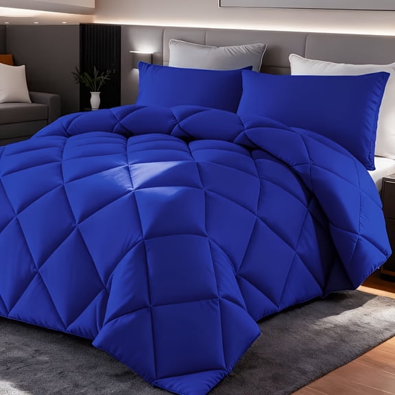 2-piece bedding set with minimalist luxury design and exquisite diamond quilting