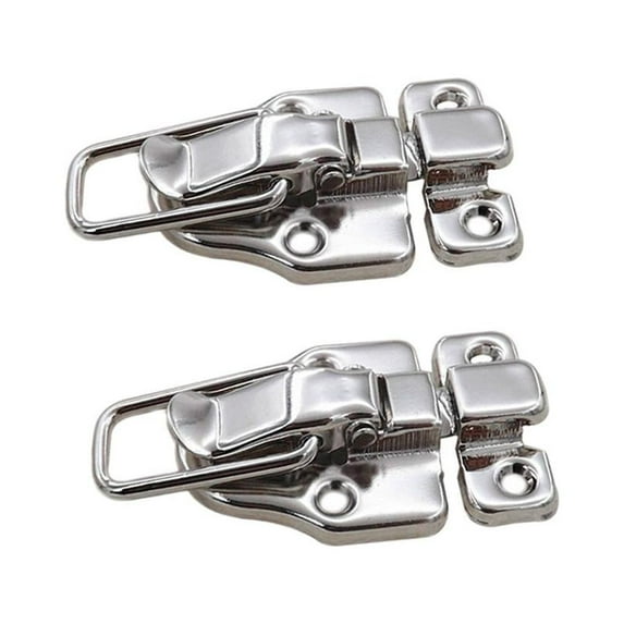 2 piece case Locked Latches With Screws Metal Buckles , , #1 24 x 41mm