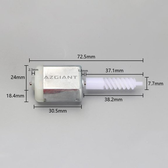 2-piece door lock actuator motor LD49-73-350/LD49-72-350 suitable for for Mazda MPV 2002-2006-