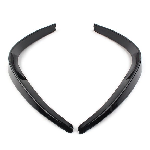 2-piece front bumper splitter Spoiler Canard Fit for Mercedes-Benz A-Class A260 black-