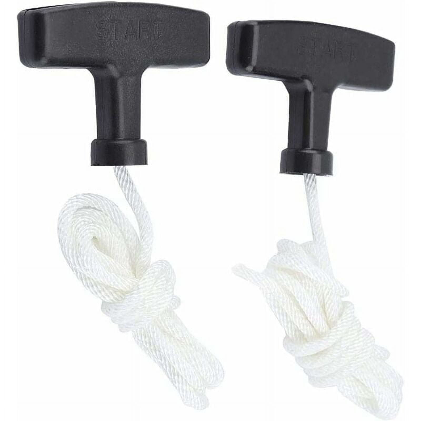2-piece return starting rope, reverse traction starting handle ...