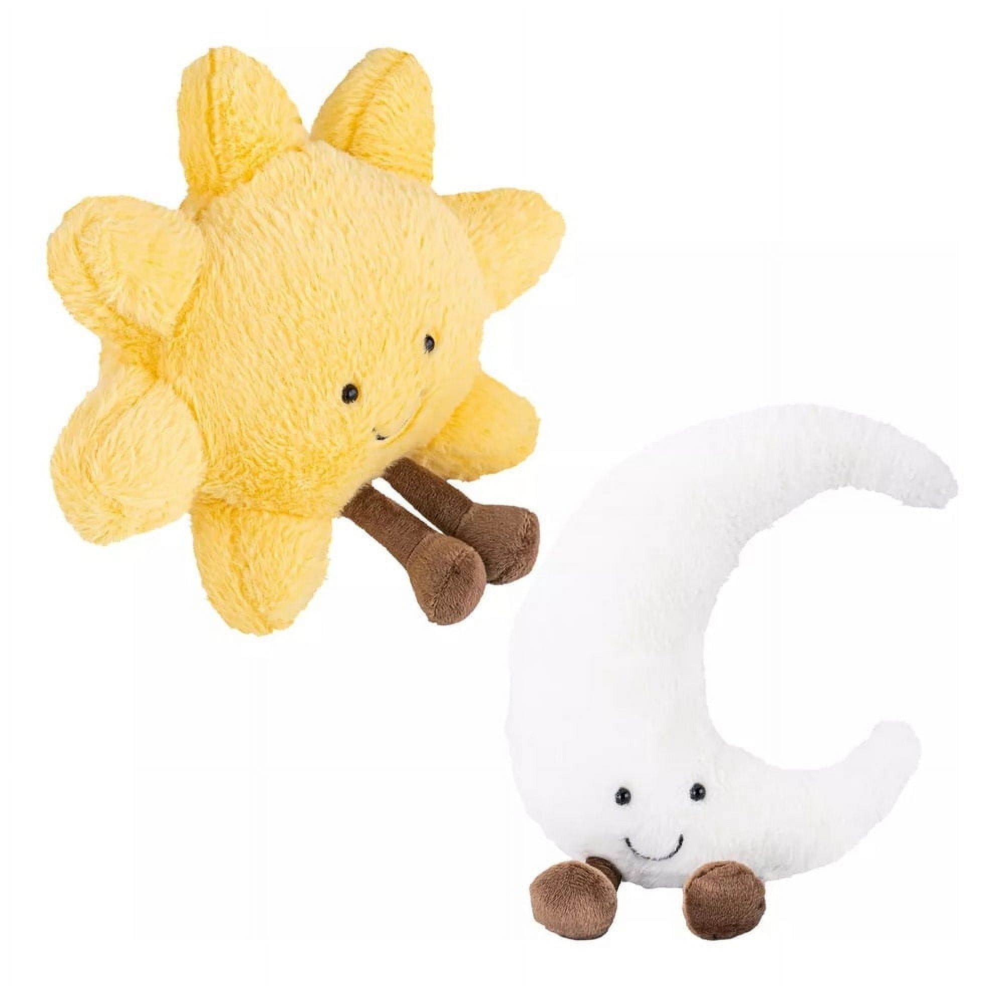 AURORA 60990 Mumin Plüschtier, Weiß, 20,3 Cm – Offiziell Lizenziert, Mit Stock Und Zylinder