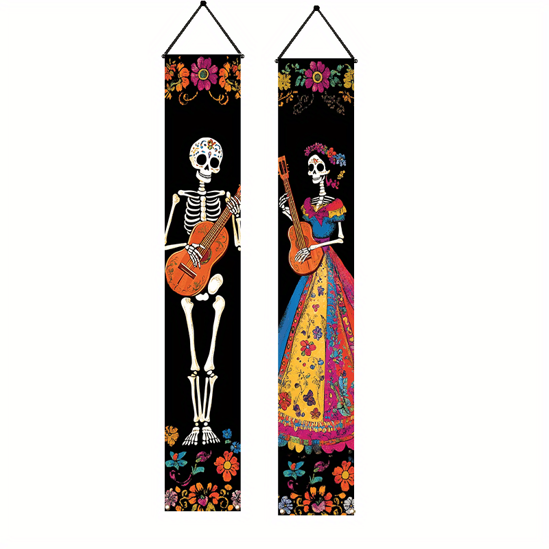 Day Of The Dead Figurine Statue – 11.25 Inch Tall X 6.5 Inch Wide, Multicolor, Unbranded (New, No Box)-1114762