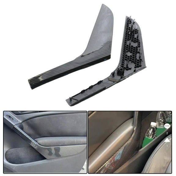 2 pieces Car Inner Door Armrest 5K4868039A 5K4868040A Left Right for Golf MK6 Replacement