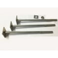 thumbnail image 1 of (2 pieces)Carbon steel building wall screws bolts rivets M12X280mm., 1 of 4