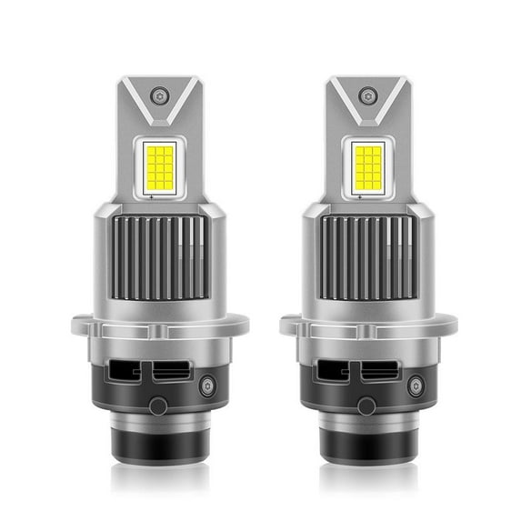 2 pieces D2S D2R D4S D4R LED Headlight Car Auto Bulb Lamp Light Kit 6000K, Super Bright, Easy Installation