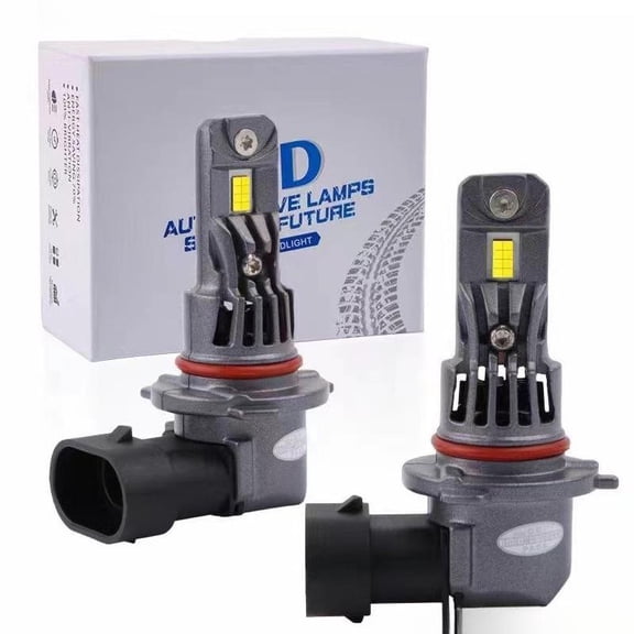 2 pieces LED headlight Kit Car Light Lamp Bulb 9005 HB3 6000K Super Bright,Easy Intallation, Plug and Play