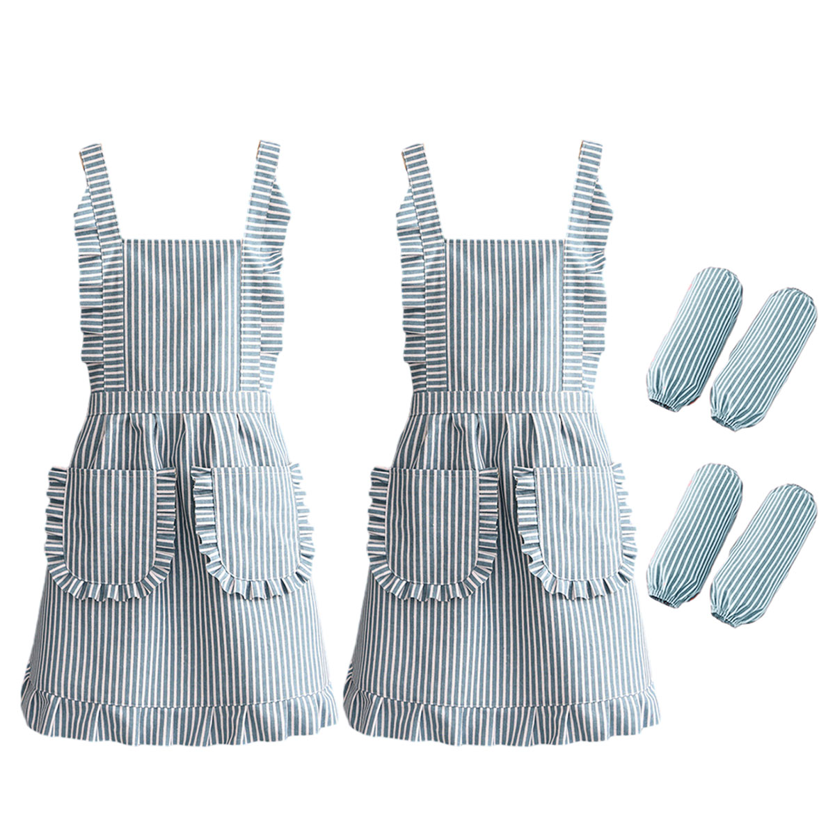 2 pieces of household kitchen antifouling breathable longsleeved