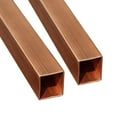 thumbnail image 1 of 2 pieces of square purple copper tube, M7x7mmx1mmx0.5m, 1 of 4