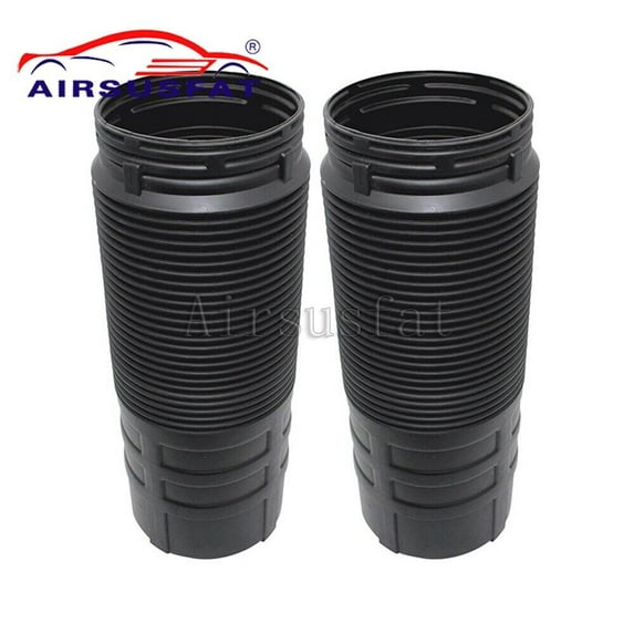 2 pieces suitable for Mercedes W220 W215 front dust cover ABC hydraulic shock absorber rubber boots-
