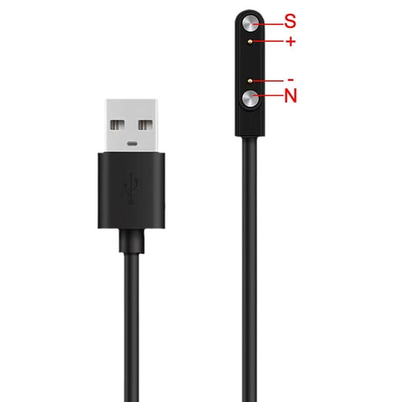 2 pin 4mm Bracelet Charging Cable Smart Watch Magnet SuctionCharging Cable -Best