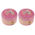 thumbnail image 1 of 2-pk Gradient Cake Cotton Yarn Ball by Yonkey Monkey (1155), 1 of 5