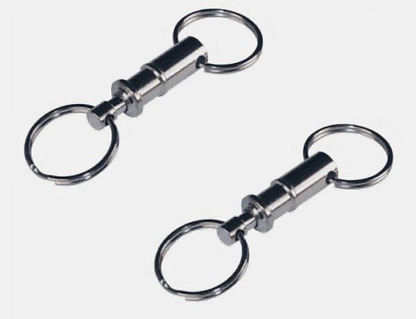 Hillman Metal Silver Valet Key Chain Hillman Metal Silver Valet Key Chain