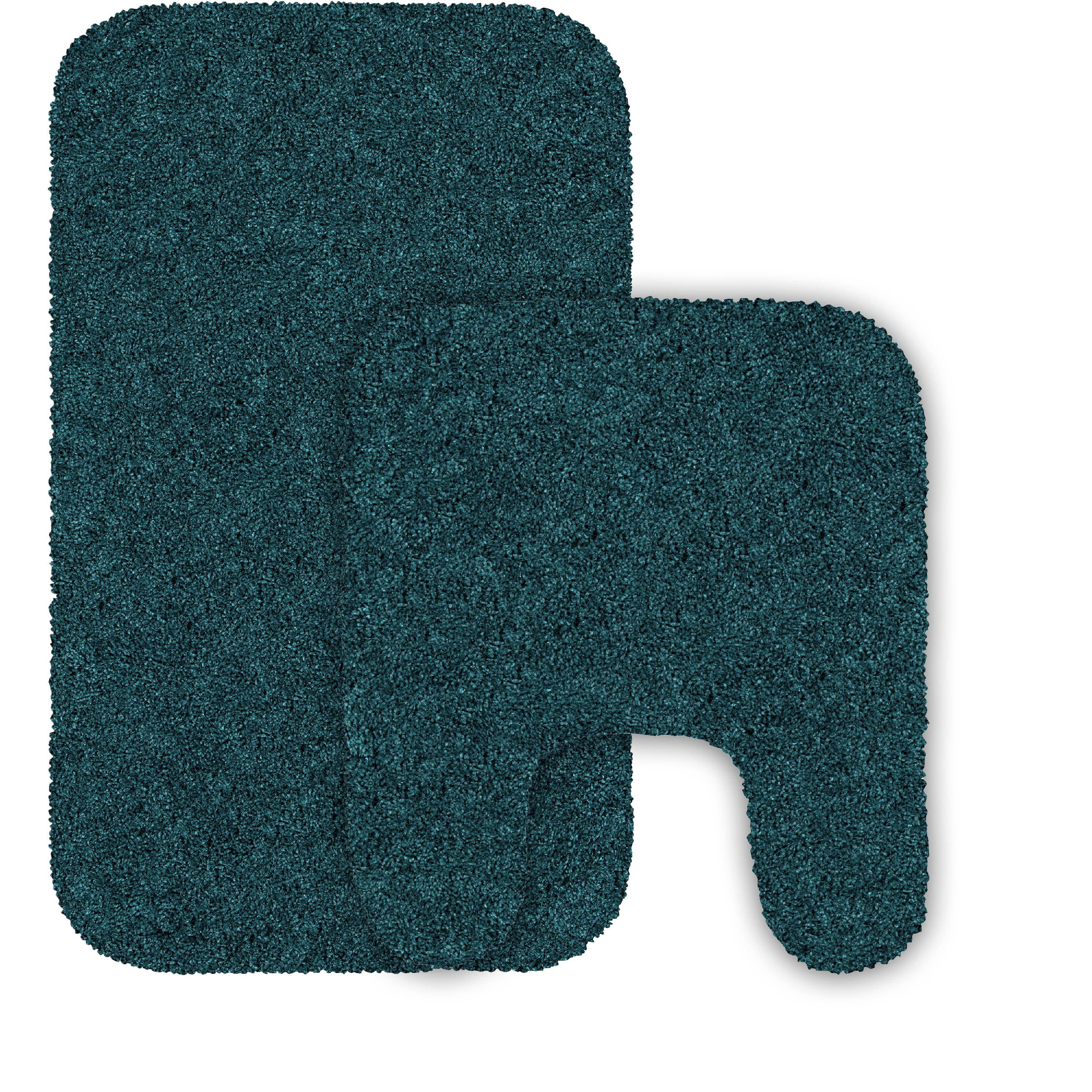 2 pk.Mainstays Performance Nylon Bath Rug Set,19.5" x 34" & 19.5 x 22