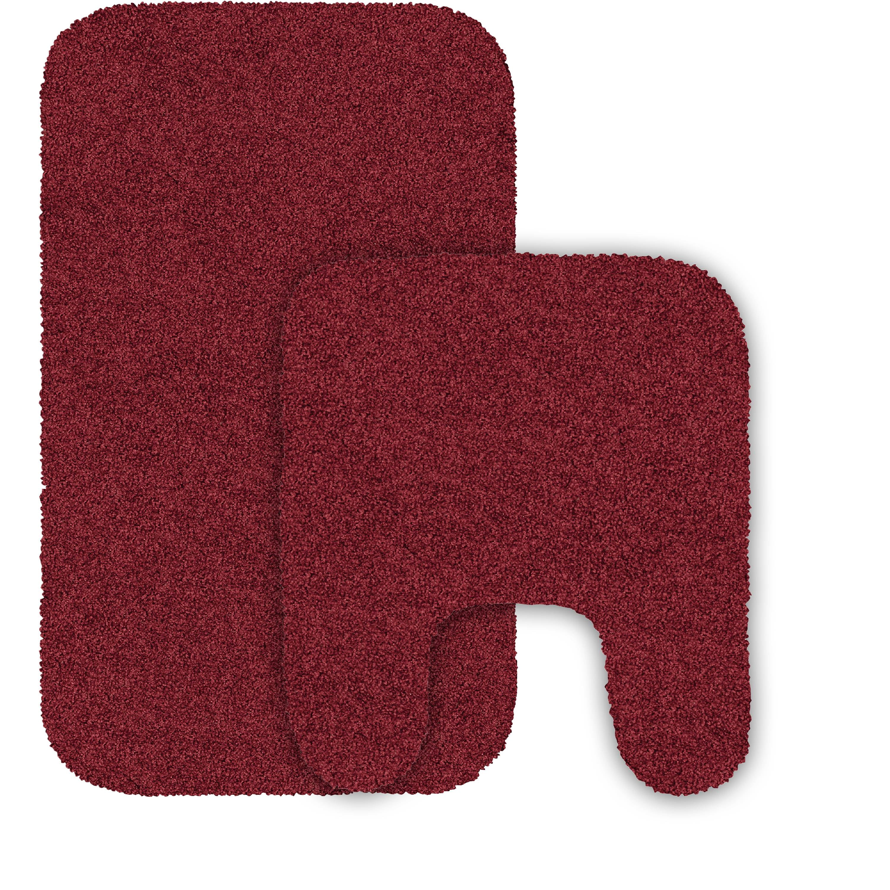 2 pk. Mainstays Performance Nylon Bath Rug Set, 19.5" x 34" & 19.5 x 22