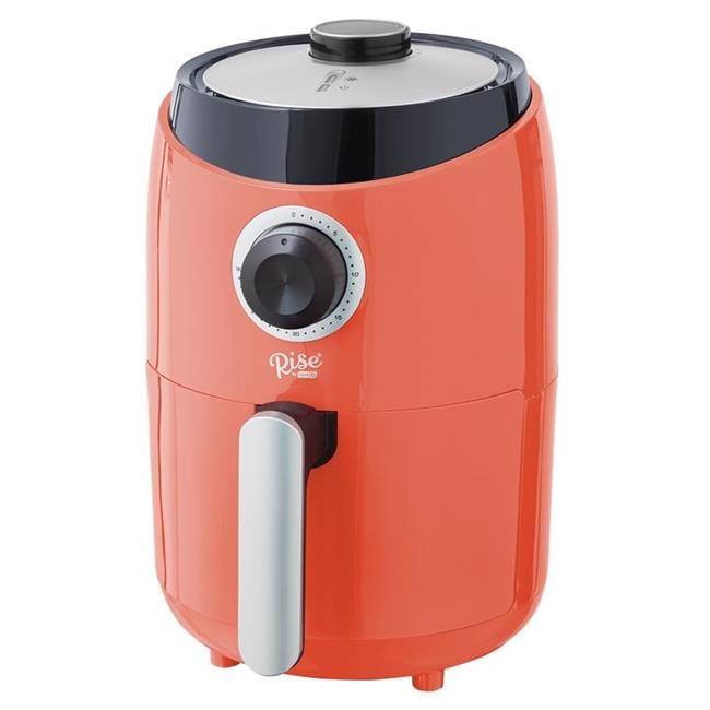 2 qt. Compact Air Fryer Orange Walmart