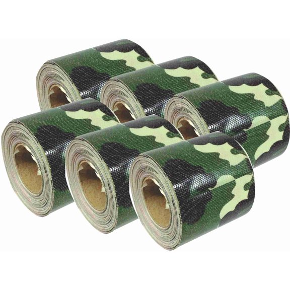 2" x 8 YARD MINI ROLL GAFFERS TAPE - CAMOFLAUGE - Single Rolls