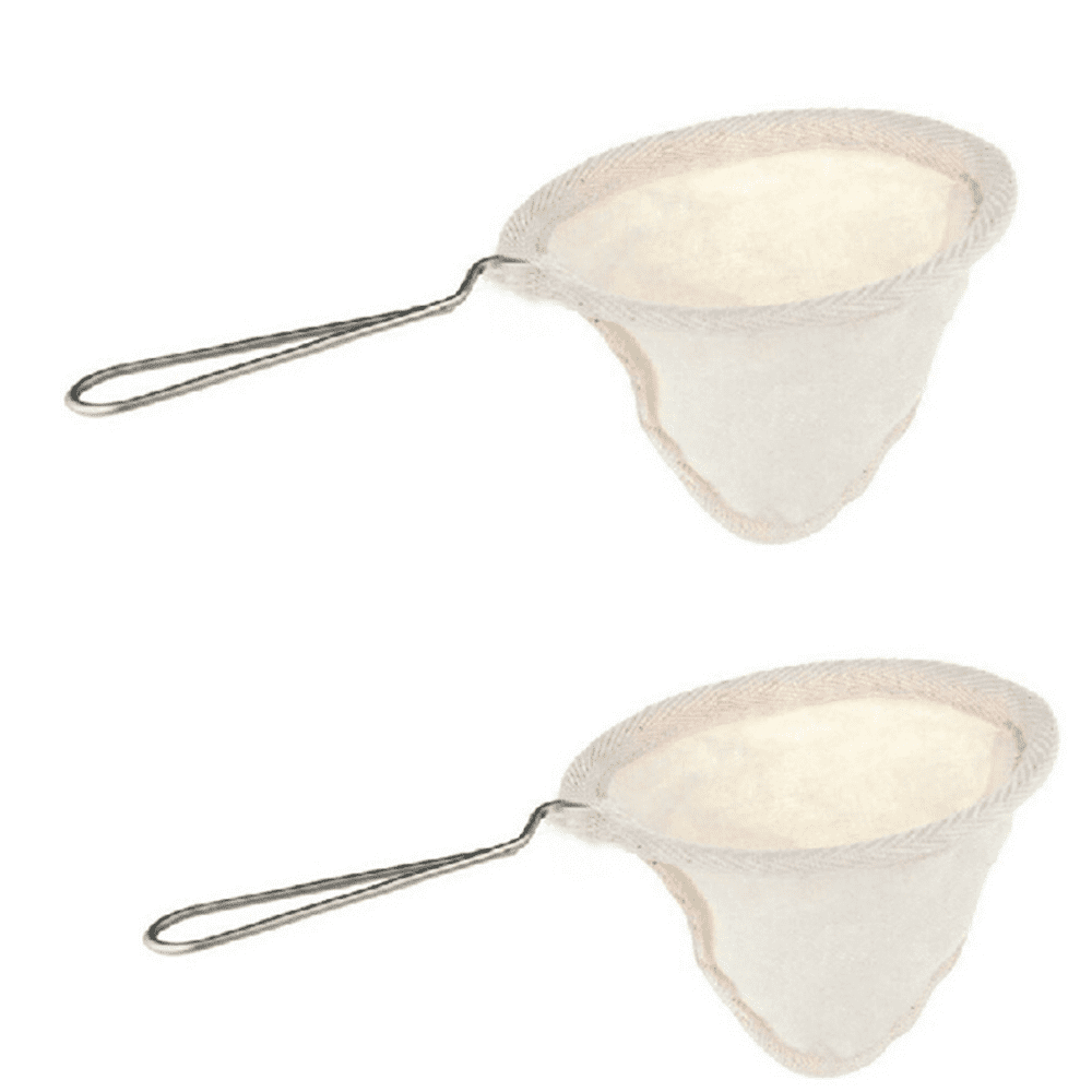 2 reusable coffee/tea filters Traditional Thai, coffee filter, cloth tea filter, coffee drip