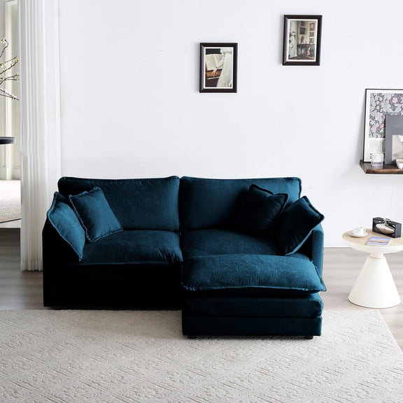 2-seater couch with high-end sponge / Re-matched for different needs