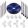 thumbnail image 1 of 2 set 16.4FT(5M) 4-Pin RGB Extension Cable,LED Strips Kits for 5050 Flexible RGB Light, 1 of 4