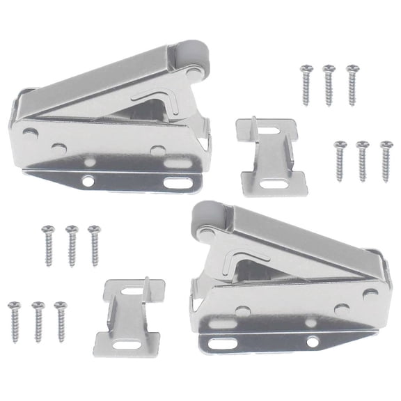 2 set Cabinet Door Bouncer Automatic Spring Snap Push in System for Cabinet Door
