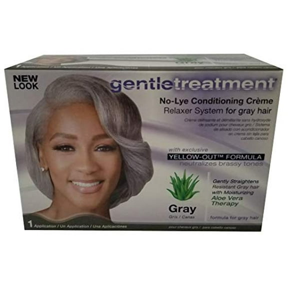 2 set- Gentle Treatment Relaxer for Grey No-lye Kit, 1count