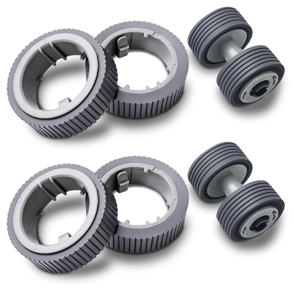 2 set Pa03670 - 0001 Pa03670 - 0002 Consumable Set Pick Roller + Brake Roller Roller for Fujitsu fi-7140 fi-7240 fi-7160 fi-7260 fi-7180 fi-7130 fi-7220 fi-7135