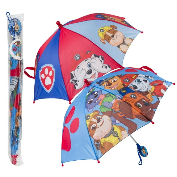 (2 sets) Nickelodeon Kids Umbrella, Paw Patrol Toddler and Little Boy Rain Wear for Ages 3-6