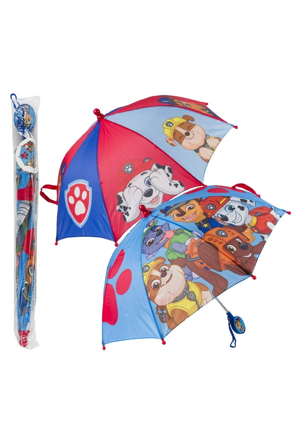 (2 sets) Nickelodeon Kids Umbrella, Paw Patrol Toddler and Little Boy Rain Wear for Ages 3-6