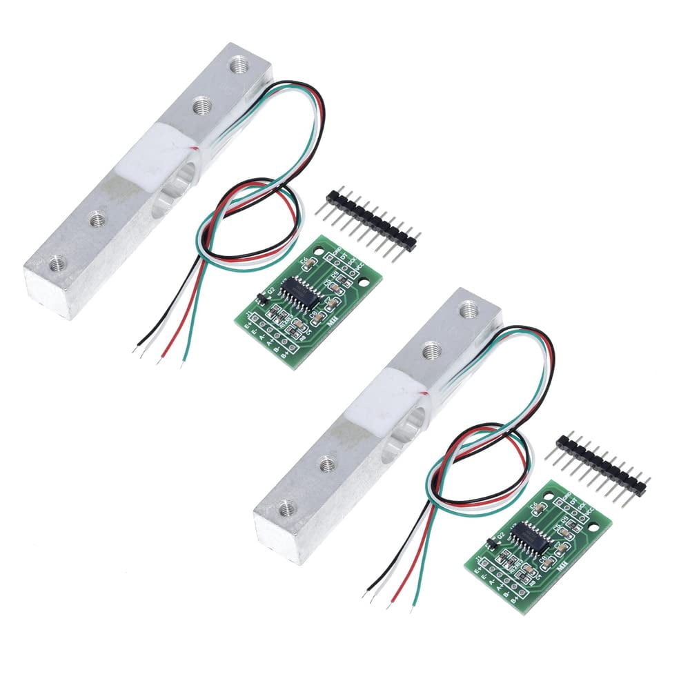 2 sets of digital load cell weight sensors +711 module weighing sensors suitable for portable electronic kitchen scale kits (1,711)