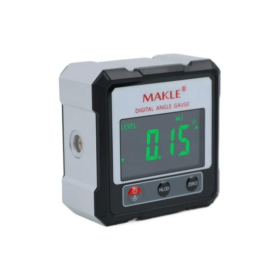 2-side Laser Digital Protractor Inclinometer Laser Level Ruler Inclinometer Goniometer Angle Base Magnet Finder Magnetic