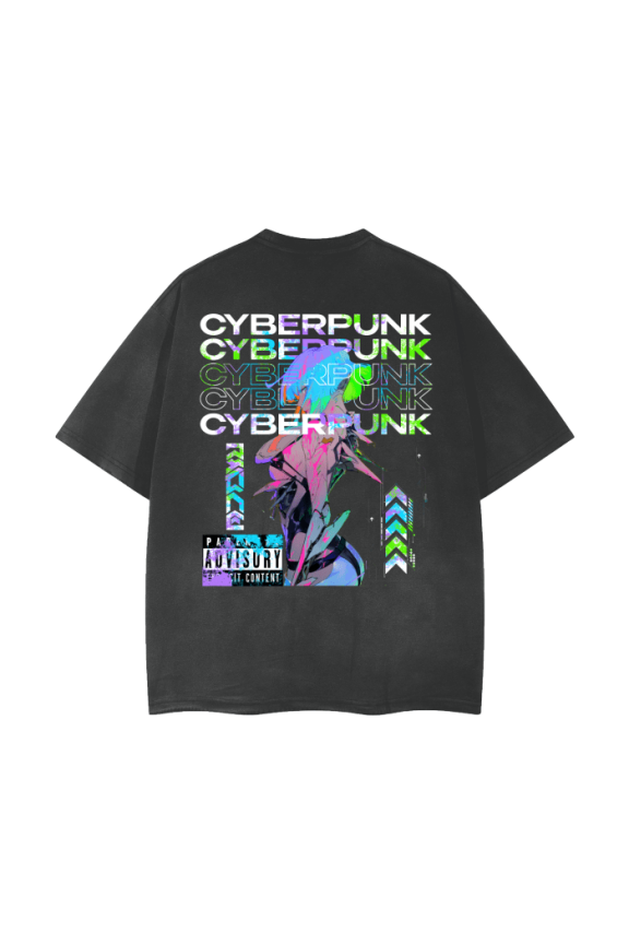 2 sided Data Flow Streetwear T-Shirt