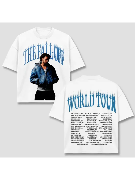 2 sided J- Cole Shirt, Album Vintage Hip Hop Graphic T-Shirt, Vintage Rap Hip Hop Music Fan Gift