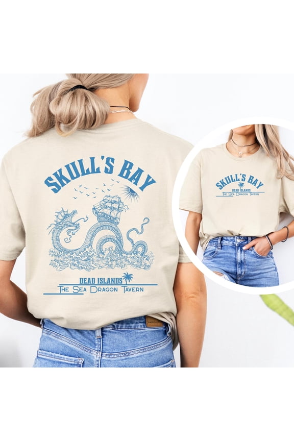 2 sided Skulls Bay T-shirt Throne of Glass Terrasen Bookish Gifts T-Shirt Book Lover TOG Romantasy Reader Aelin Book Shirt Merch Christmas Gift SJM