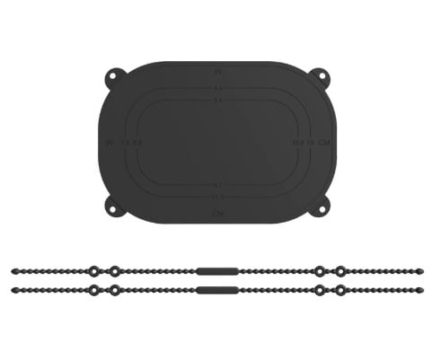 2 silicone bread straps, round and square bread baking mats, heat-insulating and anti-scalding Dutch oven mats