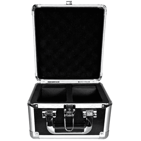 2 slot Trading Card Storage Case - Hard Shell Trading Card Box for Graded sports Cards PSA BSG - 64 Card Capacity - Baseball, Football, Basketball, Pokemon Slab Carry Case