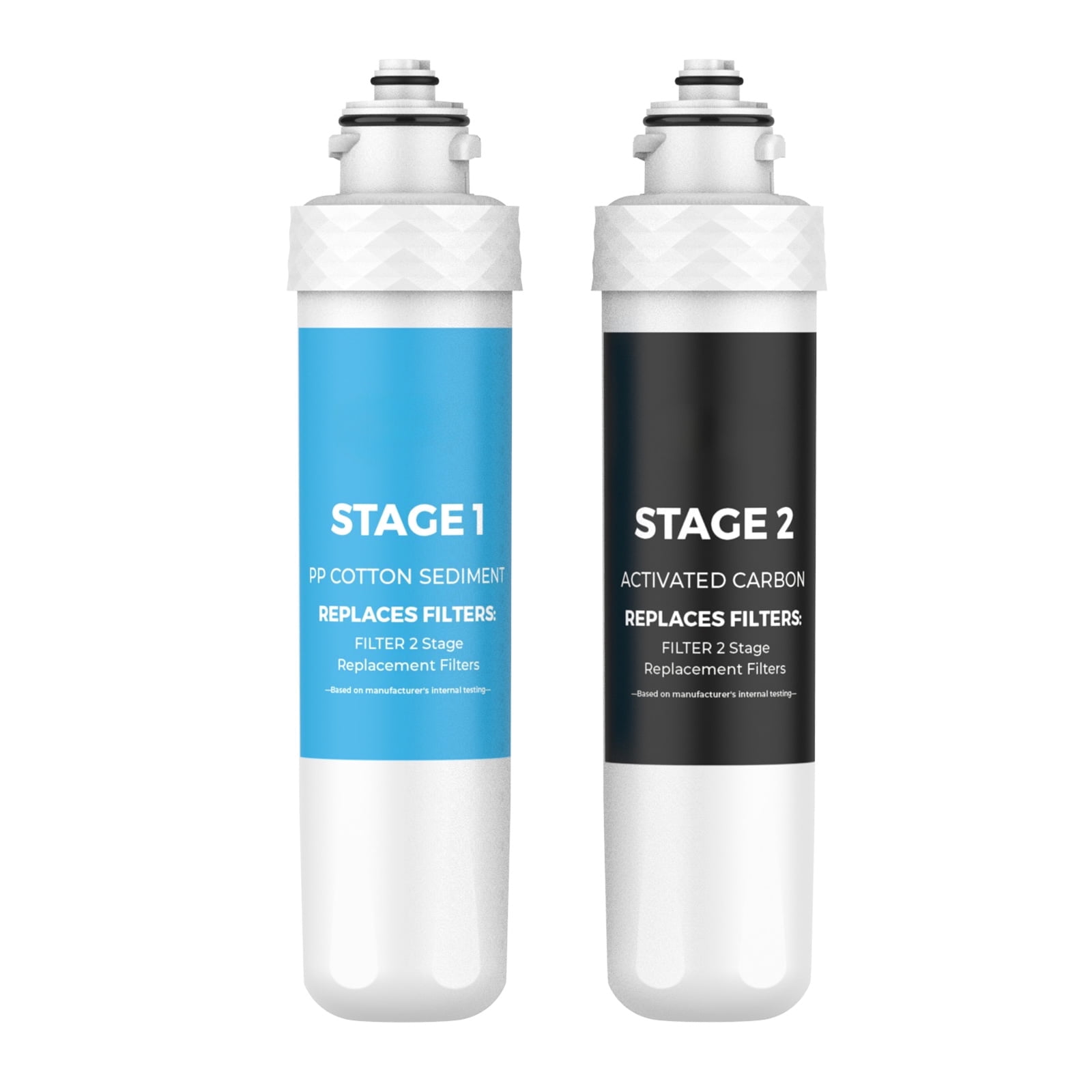 2-stage replacement filters Compatible with Bottleless Water Coolers,For Avalon Branded Bottleless Water Coolers 2 Count (Pack of 1)