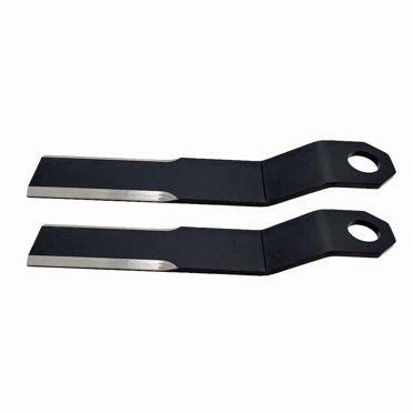 2-Pack AR400 Steel Mower Blades – Fits Skidsteer Brush Hog & Mower King